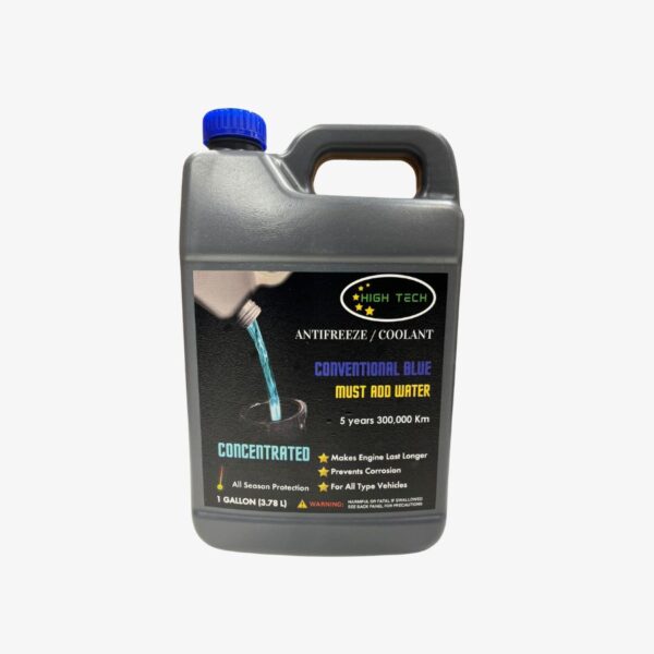 HIGH TECH Concentrate 100% Antifreeze Conventional Blue