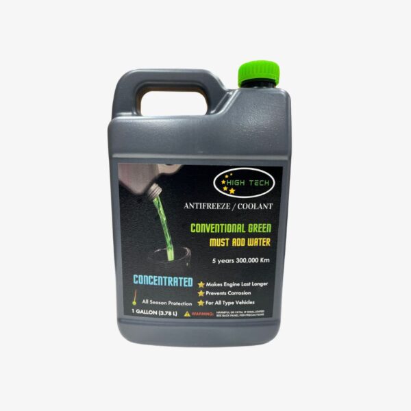 HIGH TECH Concentrate 100% Antifreeze Conventional Green