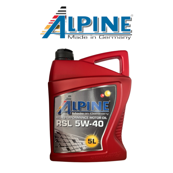 5W-40 ALPINE GERMAN FULLY SYNTHETIC MOTOR OIL