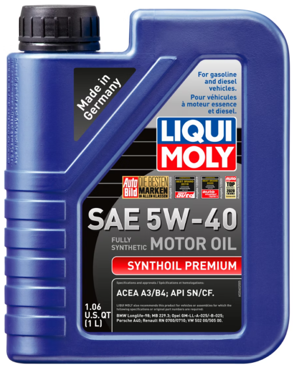 Liqui Moly 5W-40 1L Motor Oil