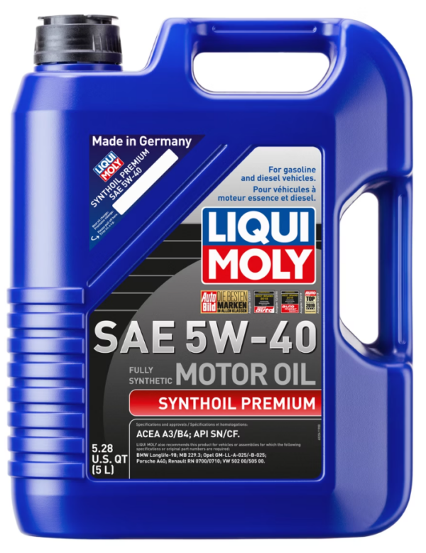 Liqui Moly 5W-40 5L Motor Oil